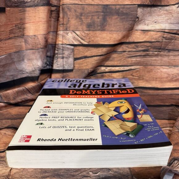 Geometry DeMYSTiFieD Stan Gibilisco McGraw-Hill Self-Teaching Guide Math Book - Picture 6 of 8